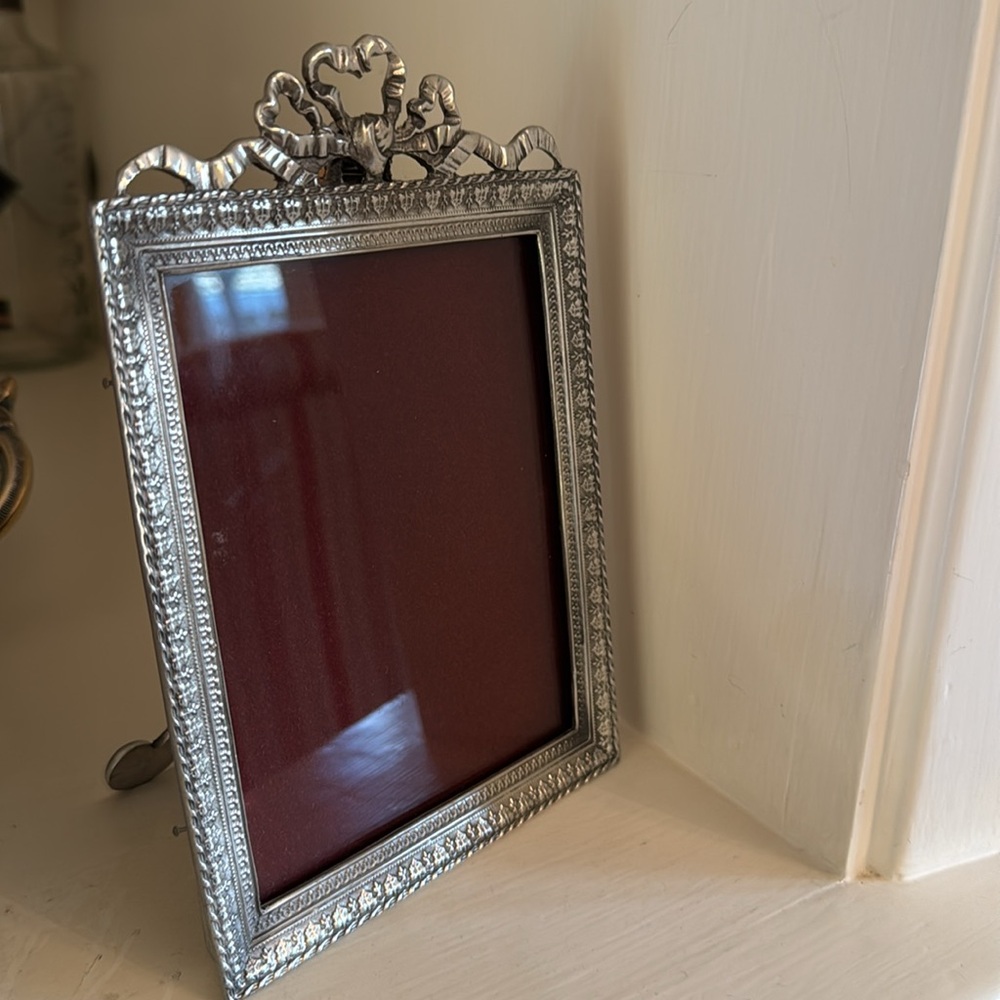 Vintage Fine Pewter Photo Frame